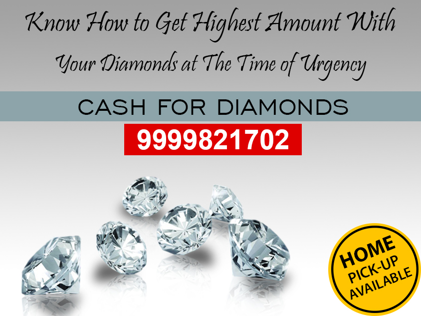 sell diamonds for cash in Delhi NCR